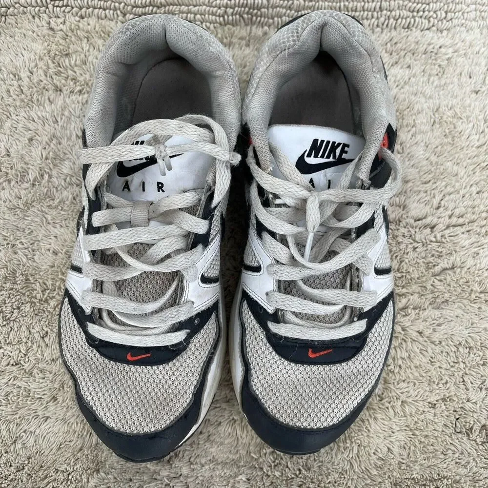 Nike Sneaker Air Max Command Men's Cushionned Running Trainers Shoes White 8.5‎